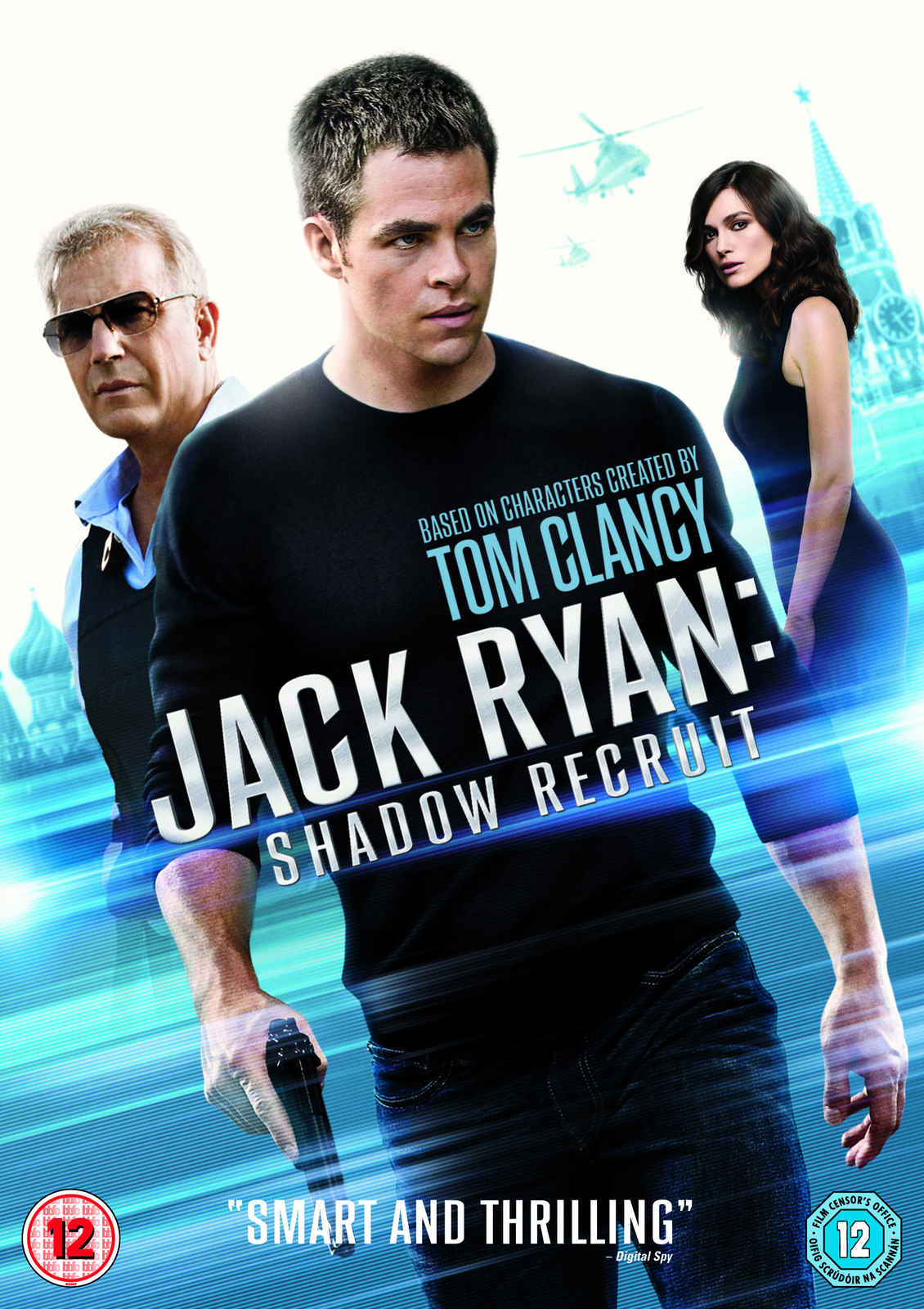 Jack Ryan: Shadow Recruit (DVD) Chris Pine Gemma Chan Kevin Costner Karen David