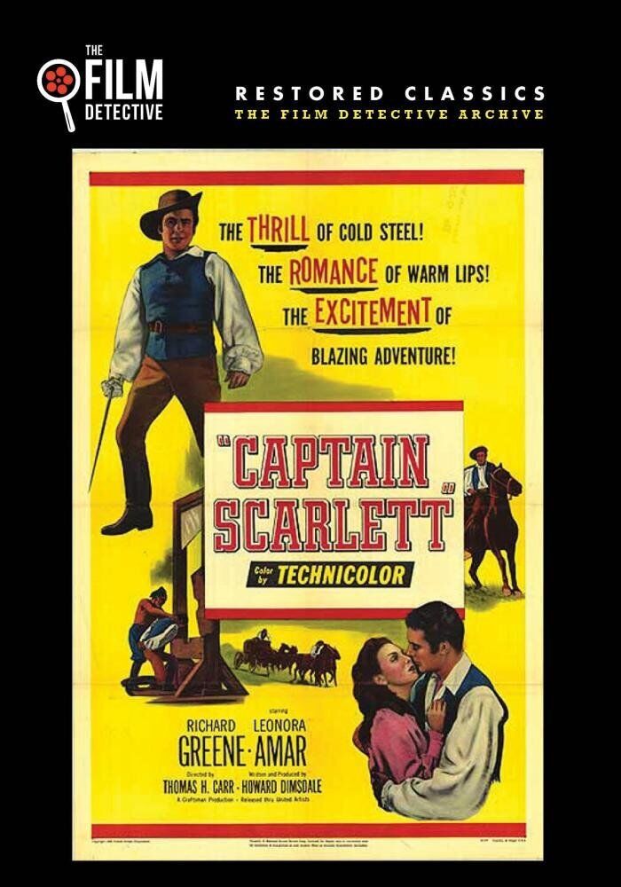 Captain Scarlett (The Film Detective Restored Version) (DVD) Leonora Amar