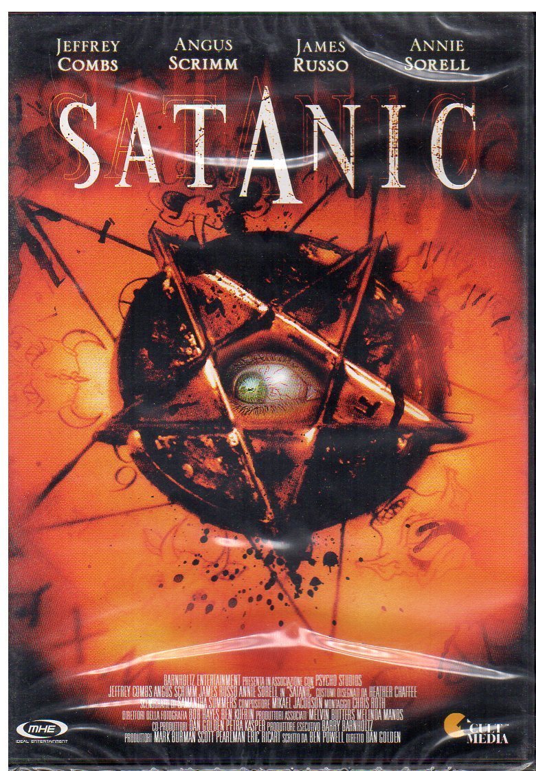 dvd New SATANIC Jeffrey COMBS Angus SCRIMM