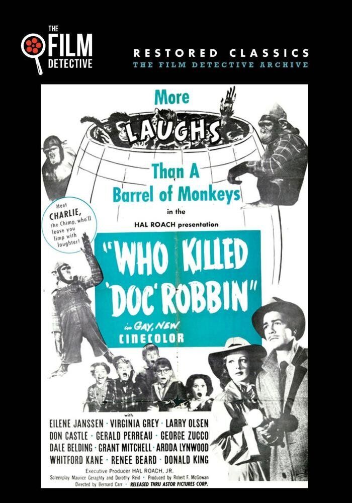 Who Killed Doc Robbin (The Film Detective Restored Version) (DVD) Eilene Janssen