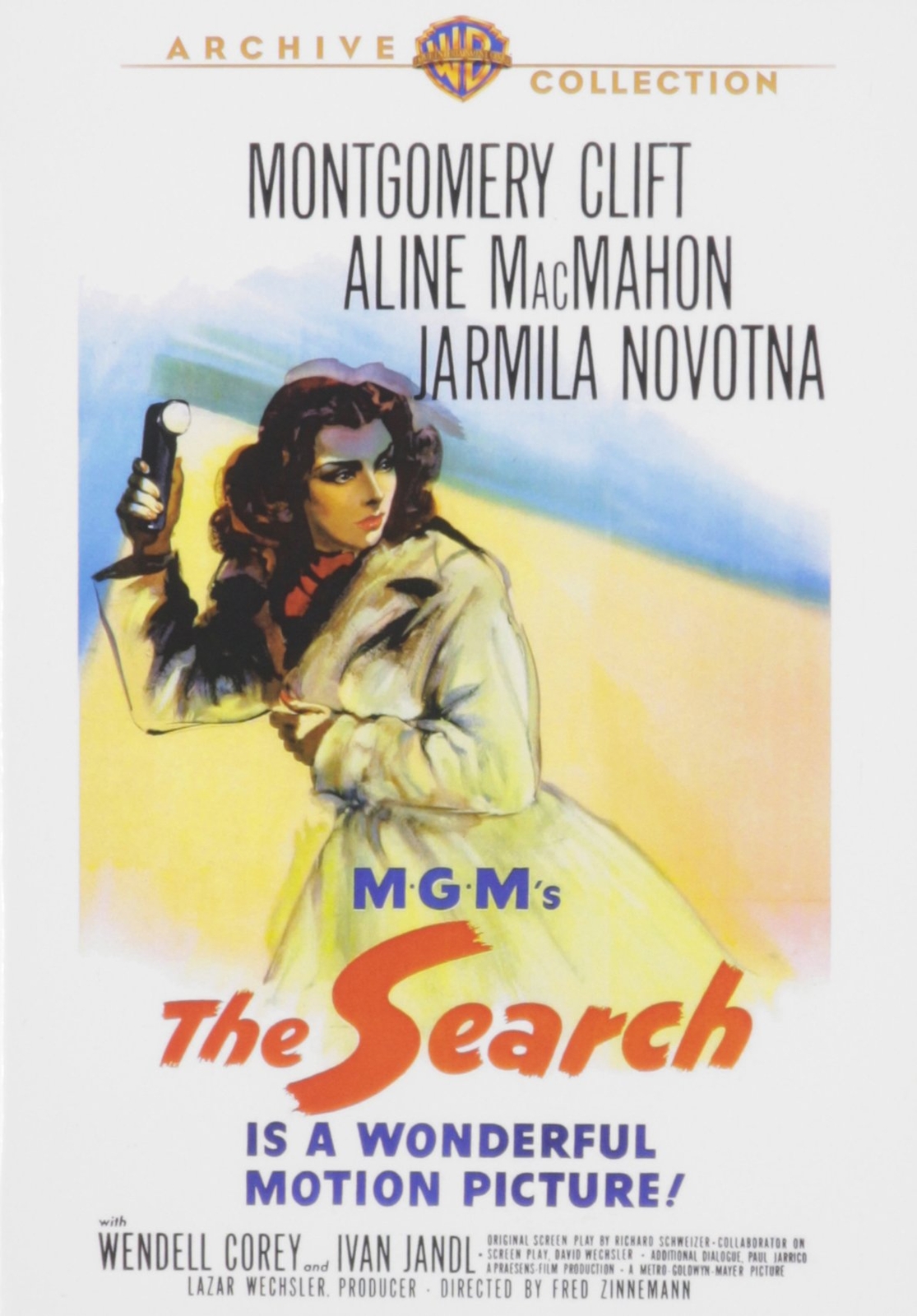 The Search (DVD) Aline Macmahon Ivan Jandl Jarmila Novotna Montgomery Clift