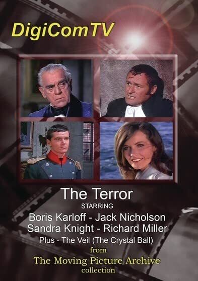 The Terror (DVD) Sandra Knight Boris Karloff Jack Nicholson Richard Miller