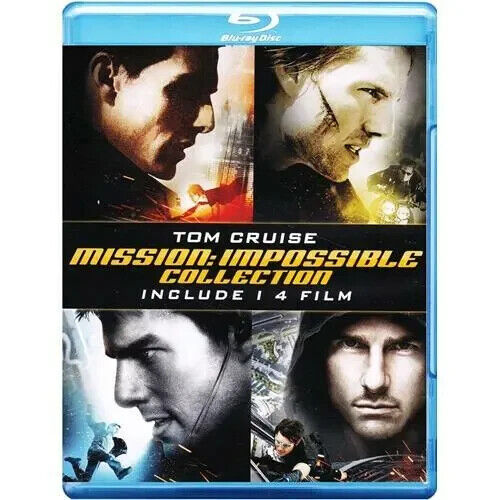 MISSION IMPOSSIBLE COLLECTION QUADRILOGIA COF. BLU-RAY