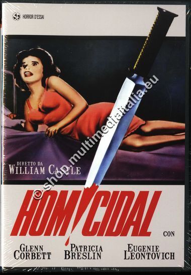 HOMICIDAL (1961 William Castle) - DVD NUOVO!