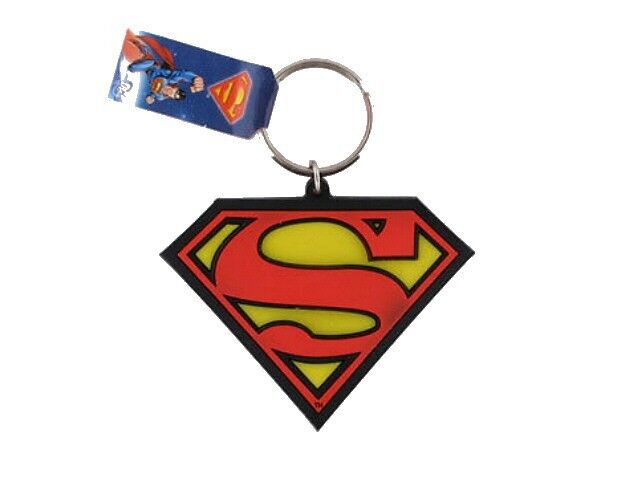 Superman Porta Chiavi Ufficiale Logo Nuova Portachiavi