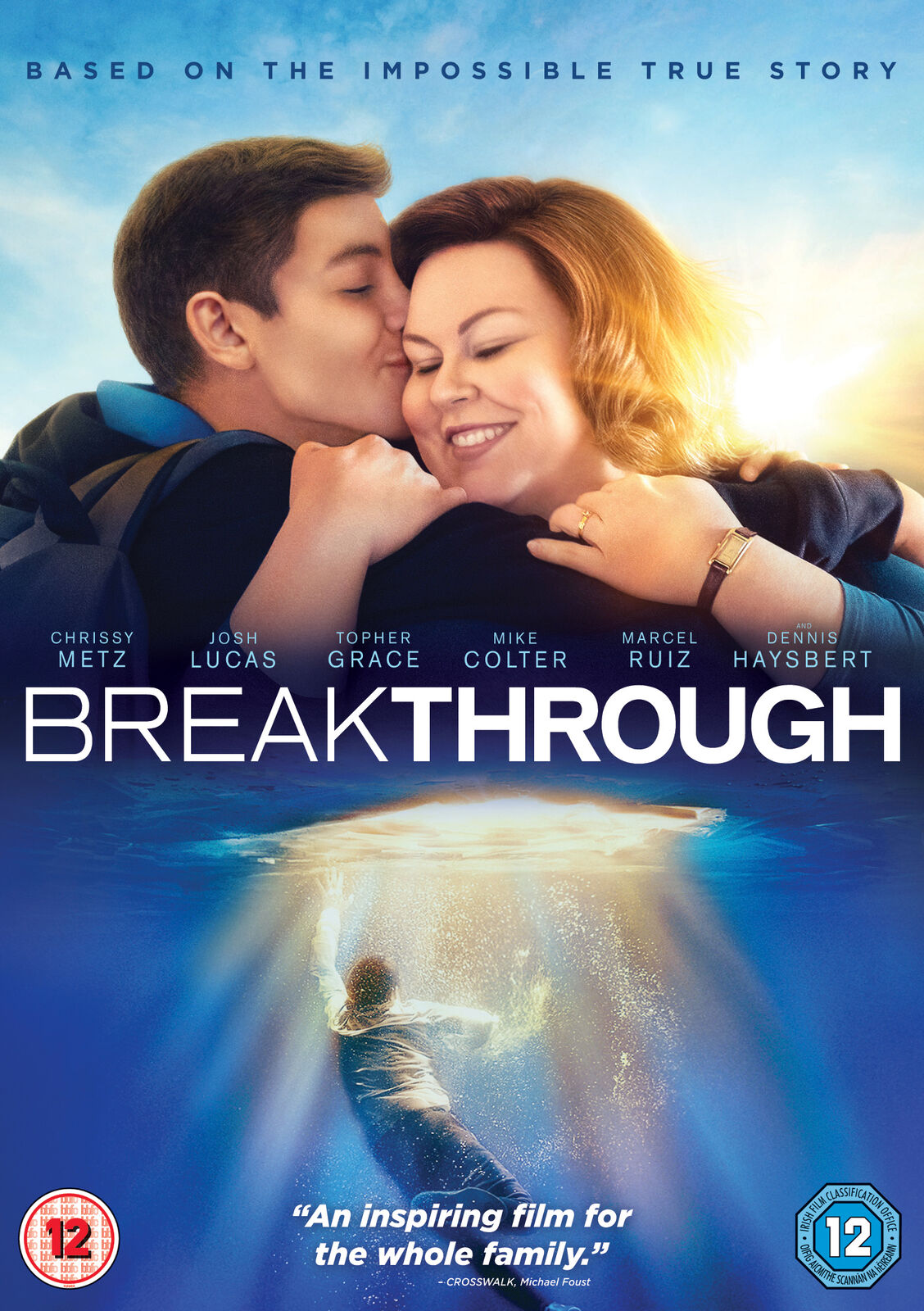 Breakthrough (DVD) Mike Colter Rebecca Staab Victor Zinck Jr. Chrissy Metz