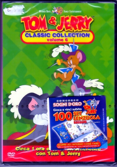 Tom & Jerry Classic Collection Volume 6 - Dvd Nuovo