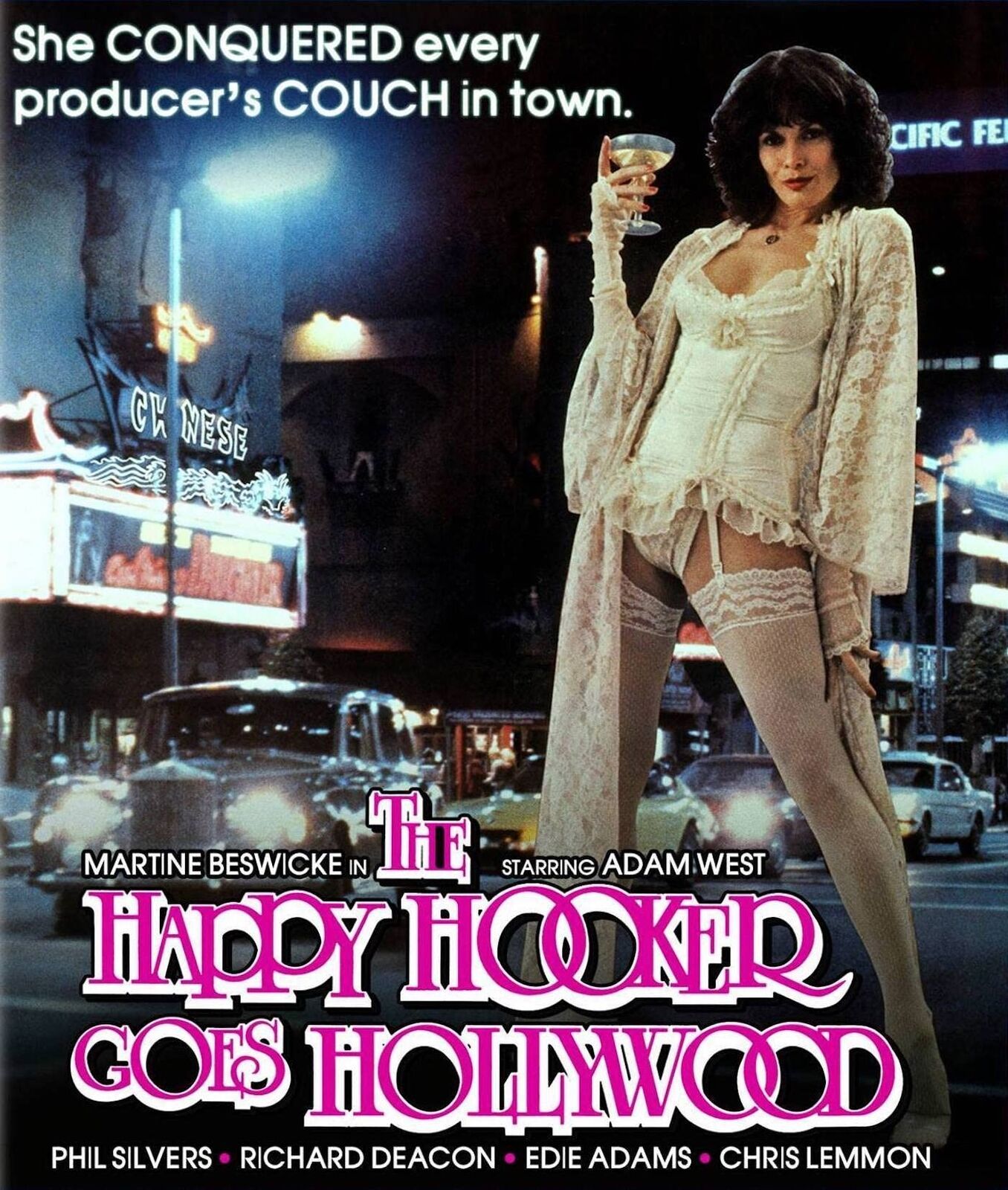 The Happy Hooker Goes Hollywood (Blu-ray) Martine Beswick Adam West Phil Silvers