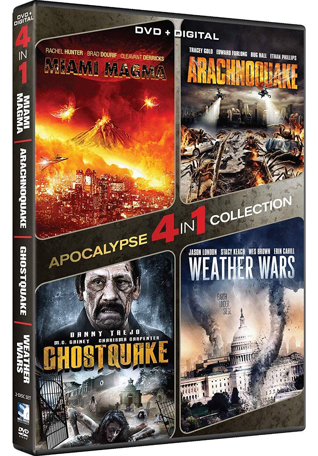 4 in 1 Apocalypse (DVD) Tracey Gold Edward Furlong Bug Hall Ethan Phillips