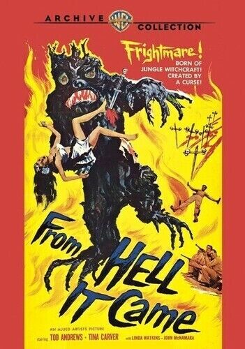 Da Chiaro It Came DVD 1957 Tod Andrews, Gregg Palmer, John Mcnamara UK, Dan