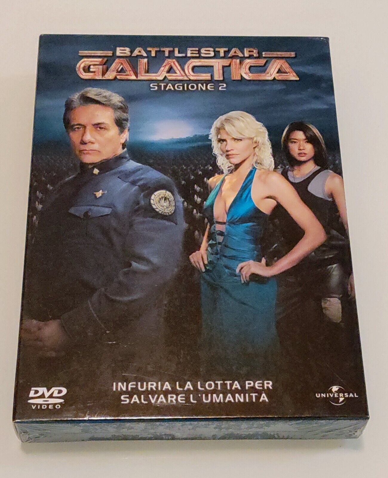 BATTLESTAR GALACTICA - STAGIONE 2 6 DVD COFANETTO NUOVO SIGILLATO