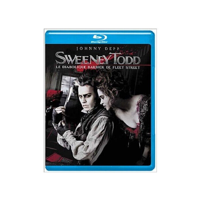 Sweeney Todd , Il Diabolico Barbiere Di Flotta Street Blu-Ray Nuova