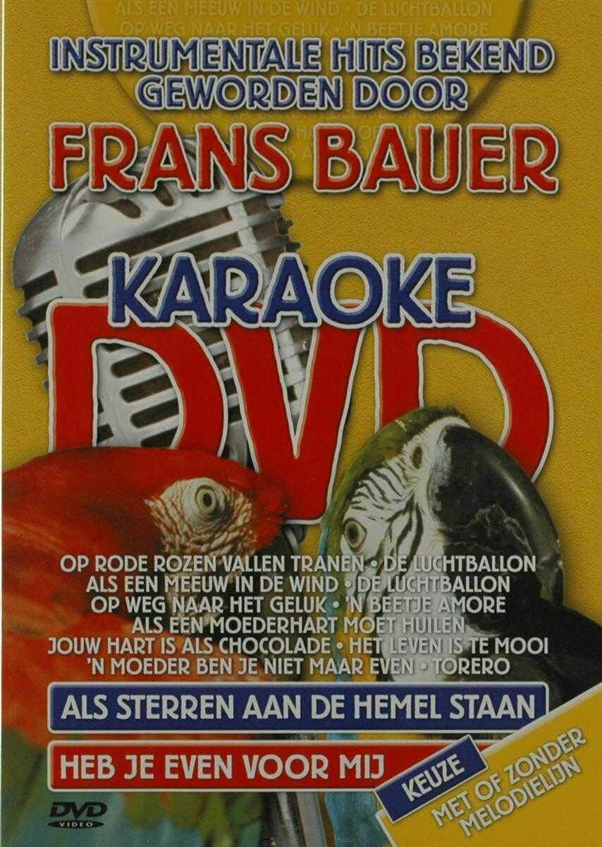 Karaoke DVD - Frans Bauer DVD NUOVO