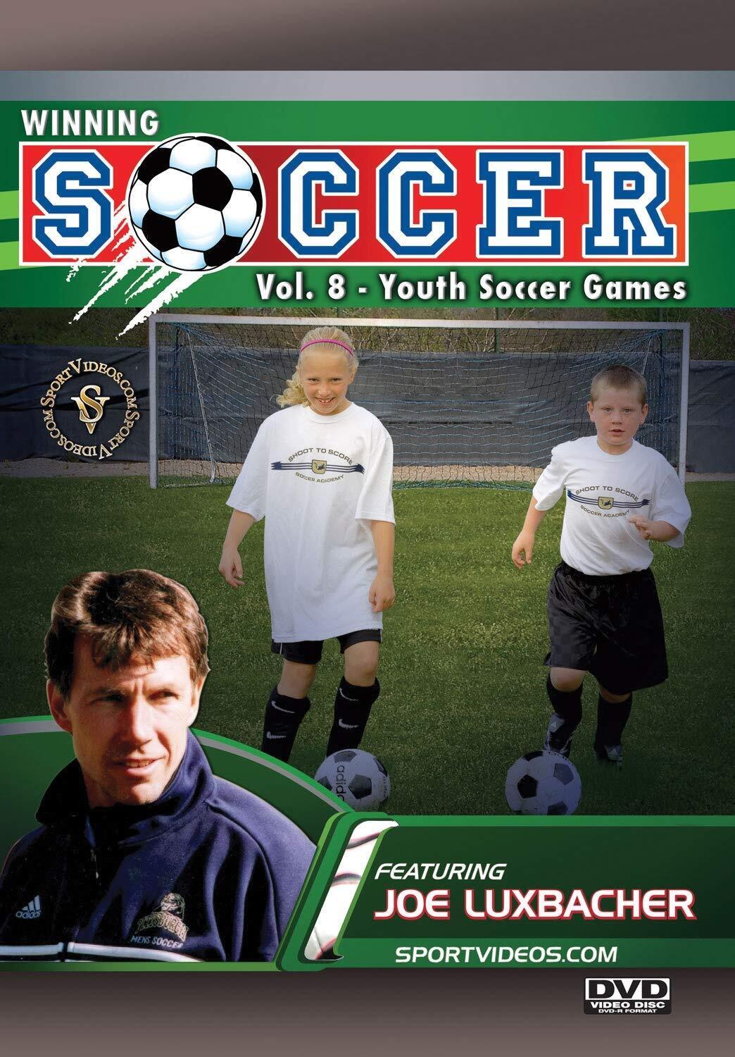 Winning Soccer Vol. 8: Youth Soccer Games (DVD) Joe Luxbacher