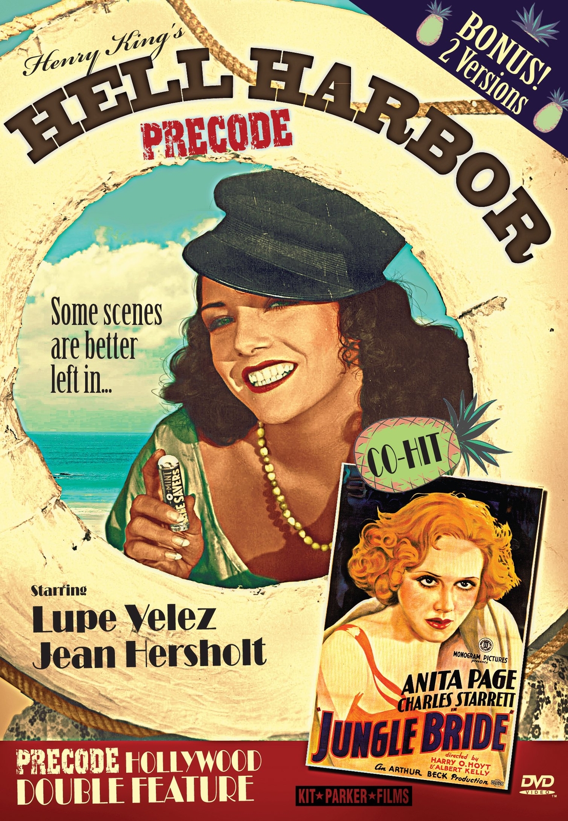 Precode Hollywood Double Feature (DVD) Hell Harbor: Lupe Velez Jean Hersholt