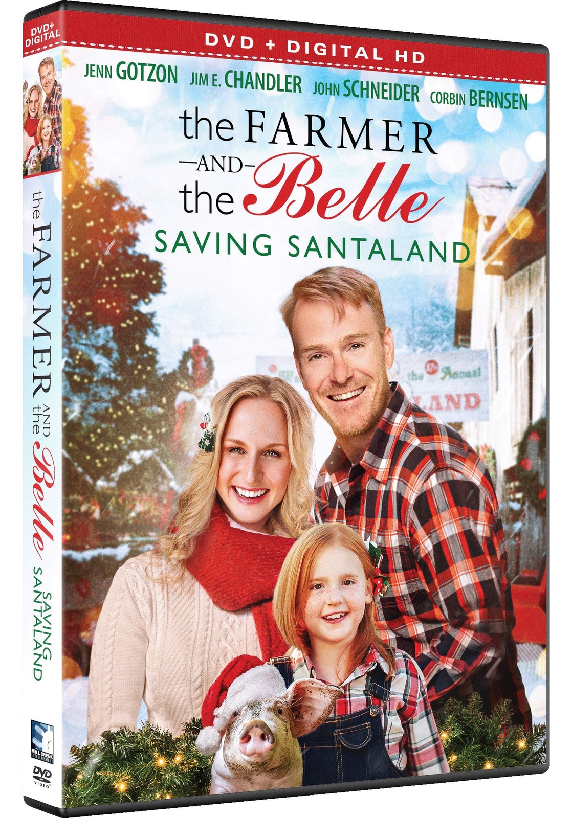 The Farmer and The Belle - Saving Santaland (DVD) Jenn Gotzon Jim E. Chandler