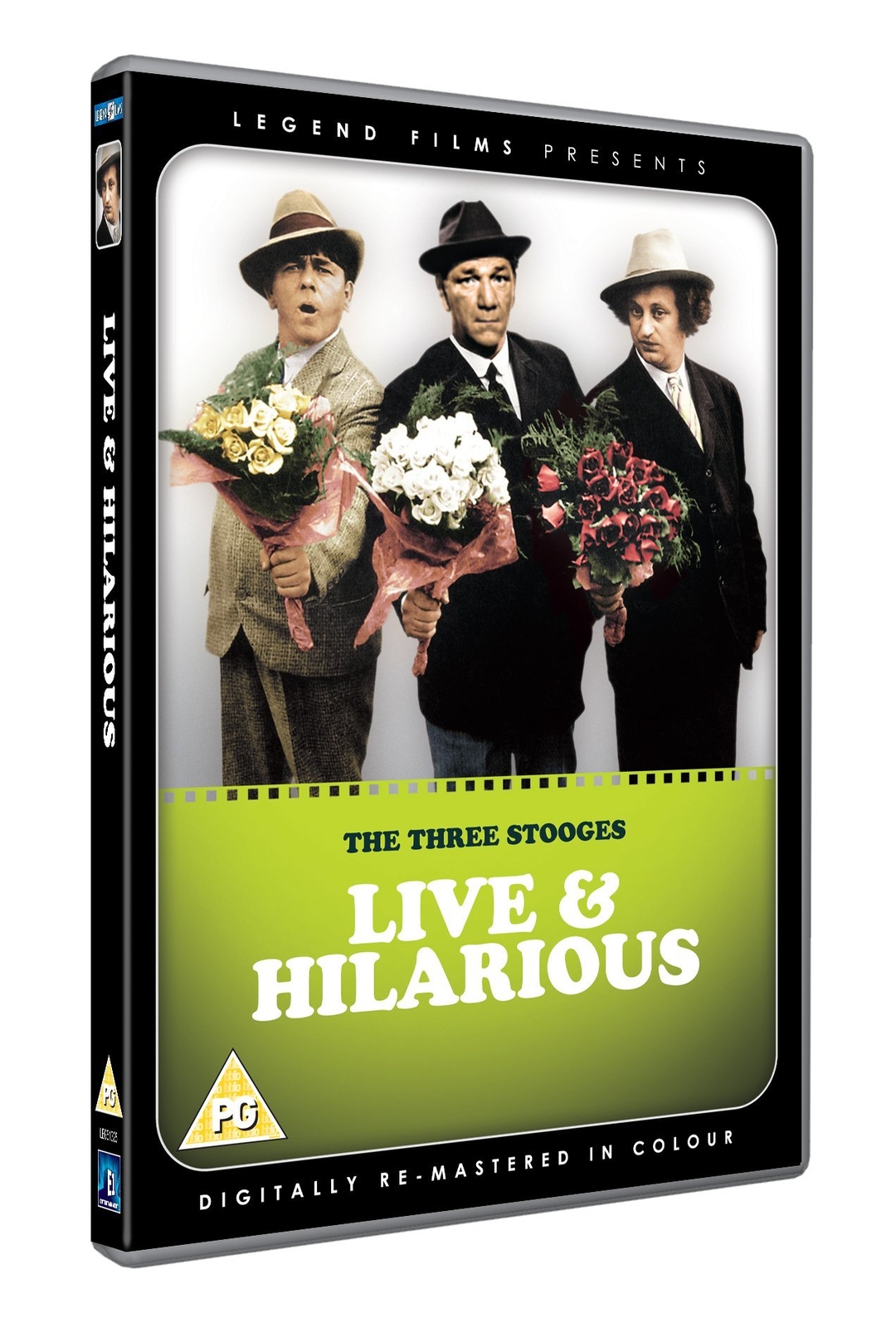 The Three Stooges - Live & Hillarious (Digitally remastered in colour) (DVD)