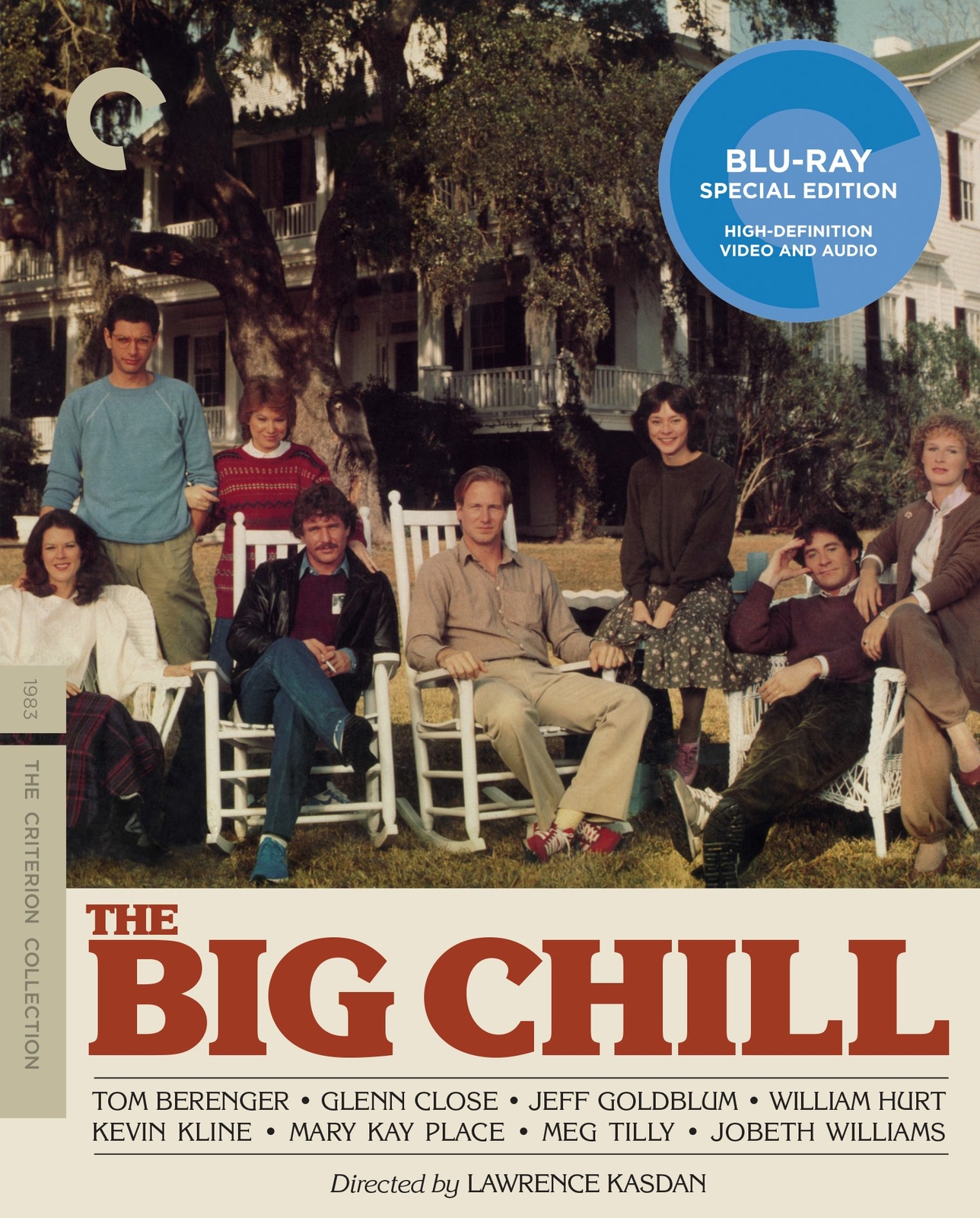 The Big Chill (Blu-ray) Glenn Close Kevin Kline William Hurt Jeff Goldblum