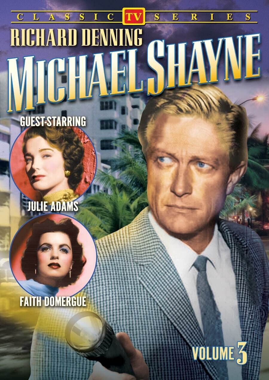 Michael Shayne, Volume 3 (DVD) Faith Domergue Gary Clarke Julie Adams