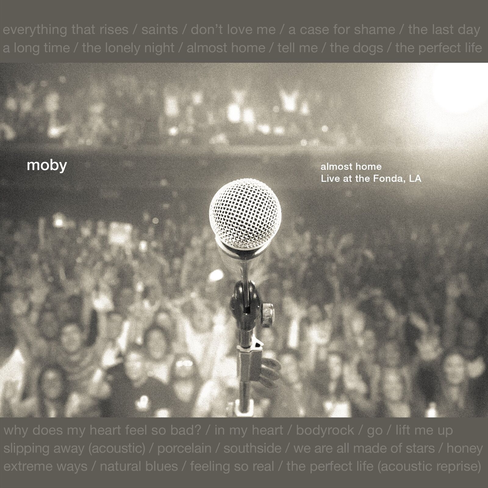 Almost Home: Live At The Fonda, LA (DVD) Moby