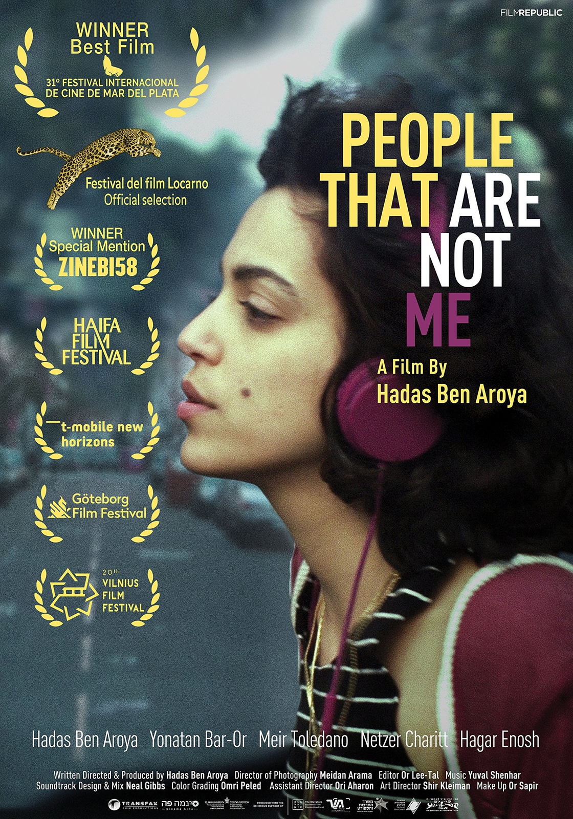 People That Are Not Me (DVD) Yonatan Bar-Or Hadas Ben Aroya Netser Charitt