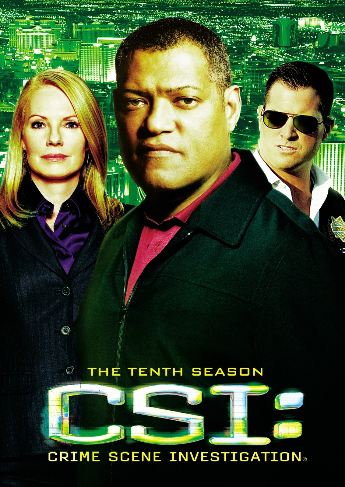 CSI: Crime Scene Investigation - Season 10 (DVD) Lawrence Fishburn George Eads