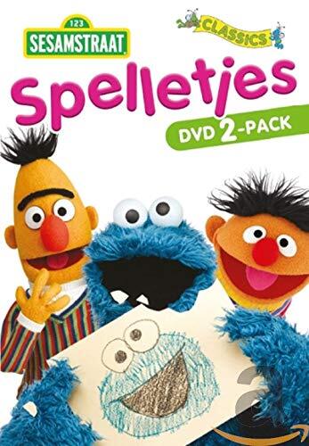 2-DVD SESAMSTRAAT - SPELLETJES EN KNUTSELEN/VERJAARDAG EN SPEELGOED (PLAT  (DVD)