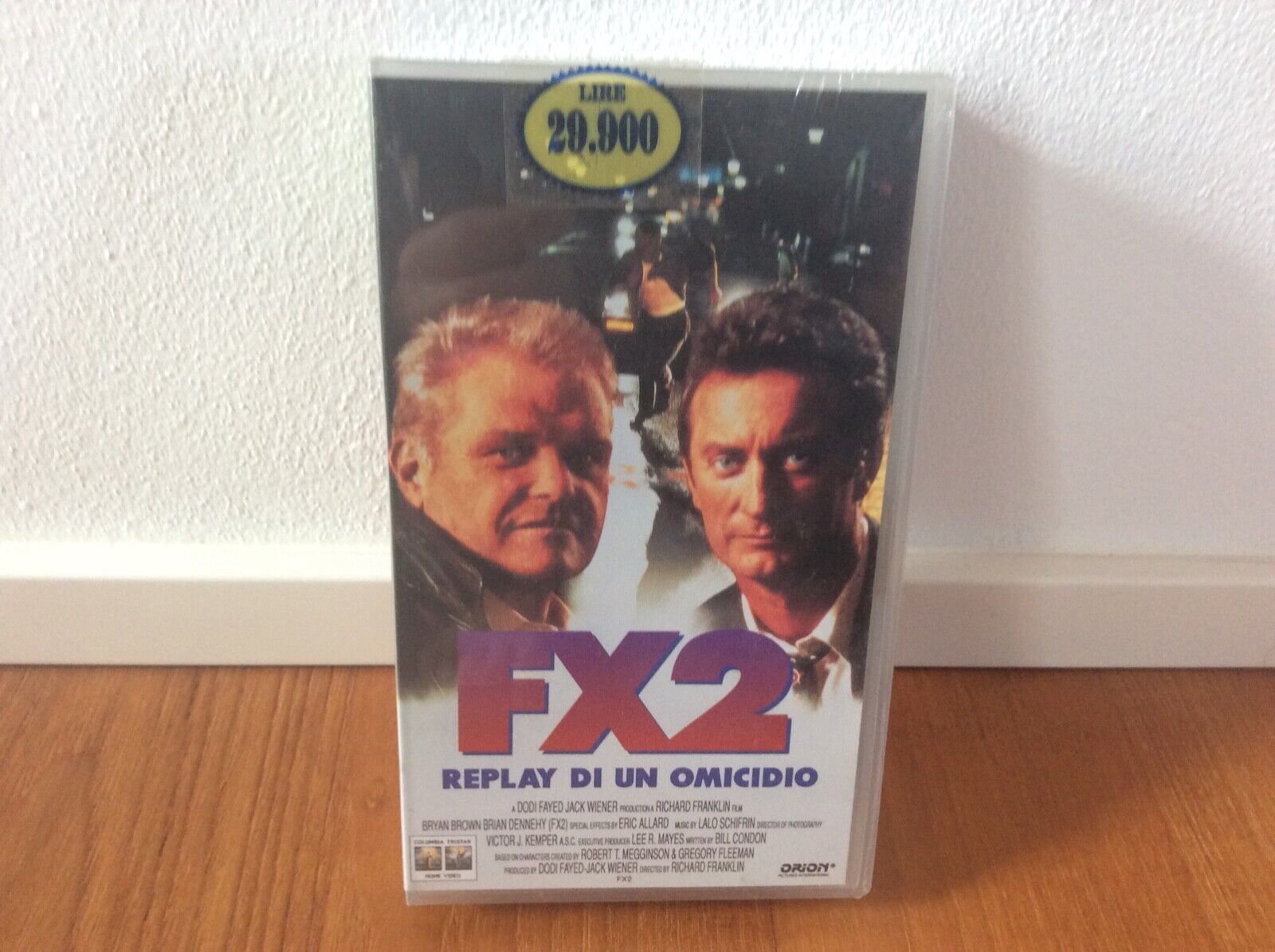Vhs Thriller FX2 Replay Di Un Omicidio schifrin NUOVA SIGILLATA