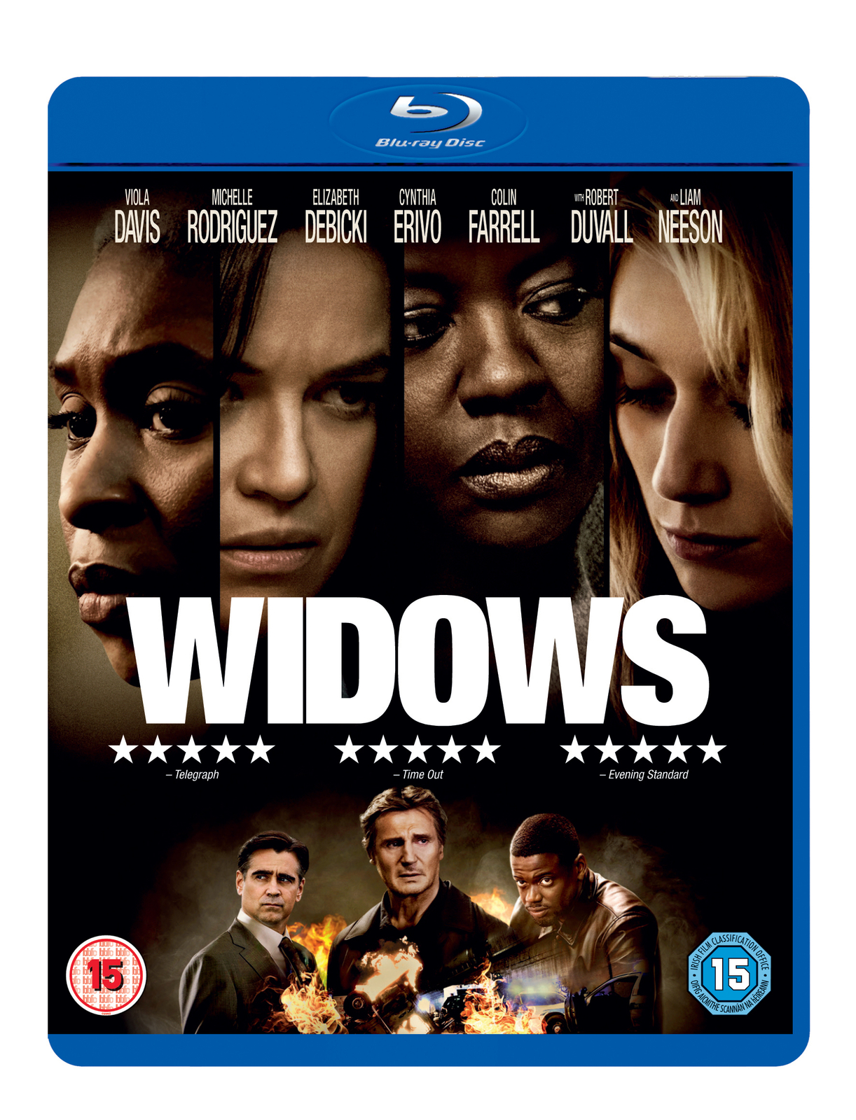 Widows (Blu-ray) Robert Duvall Daniel Kaluuya Elizabeth Debicki Carrie Coon