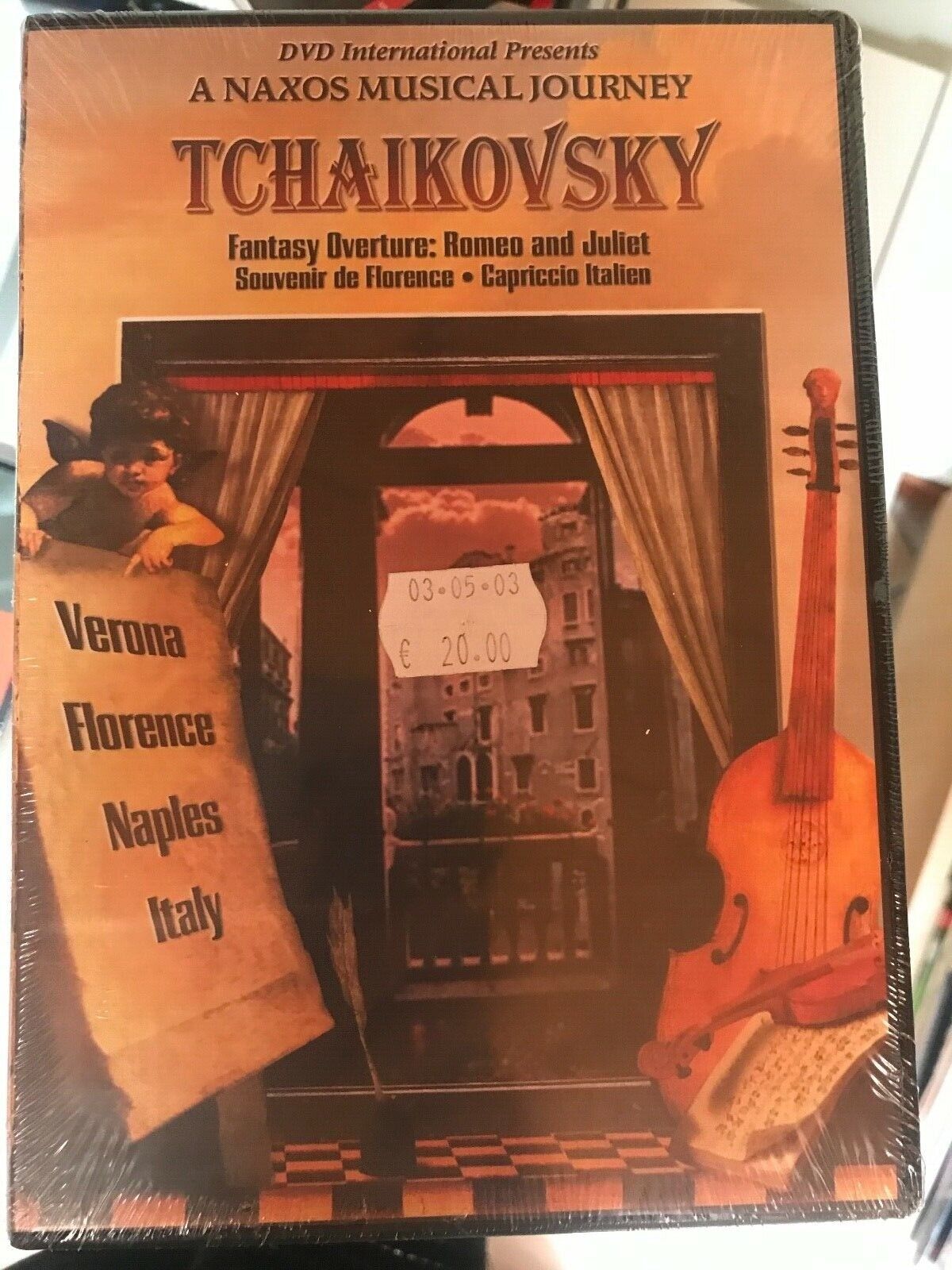 TCHAIKOVSKY FANTASY OVERTURE ROMEO AND JULIET DVD NUOVO SIGILLATO ☆