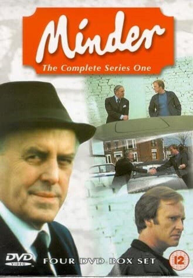 Minder - Serie 1 Completo 4 Box DVD Set Nuovo Sigillato Completo UK Versione