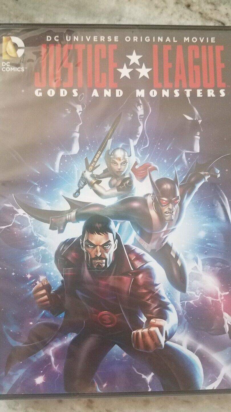 Justice League: Gods E Monsters DVD 2015 Nuovo Sigillato