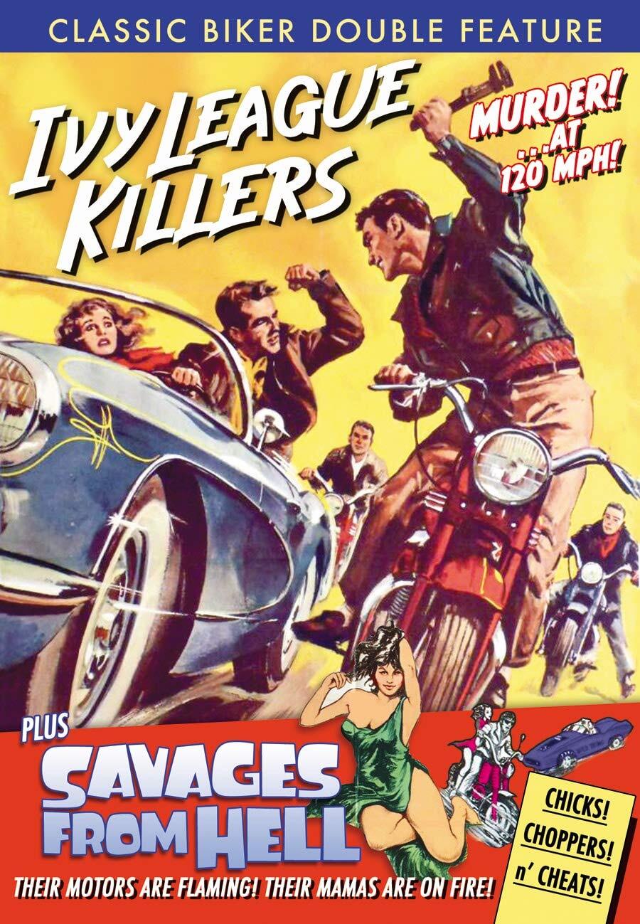 Classic Biker Double Feature: Ivy League Killers / Savages From Hell (DVD)