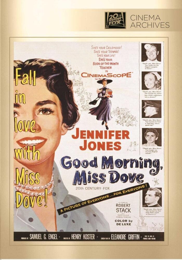 Good Morning, Miss Dove (DVD) Chuck Connors Jennifer Jones Kipp Hamilton