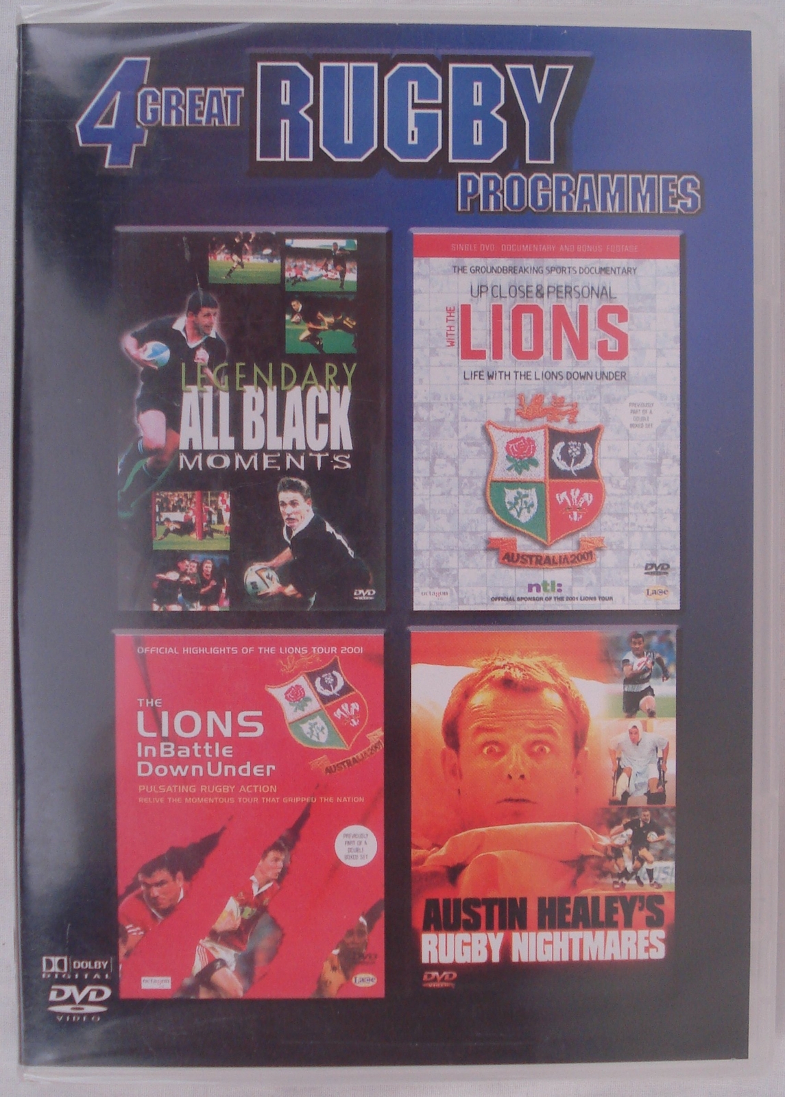 4 Great Rugby Programmes (DVD)