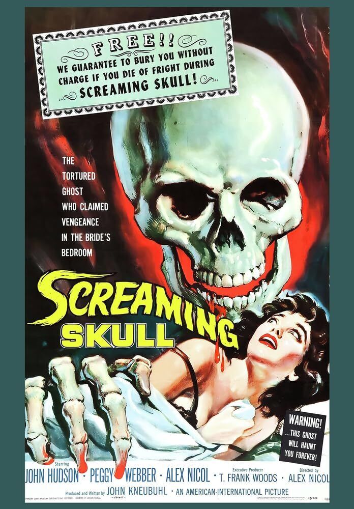Screaming Skull (DVD) John Hudson Marisa Mell Adrian Hoven