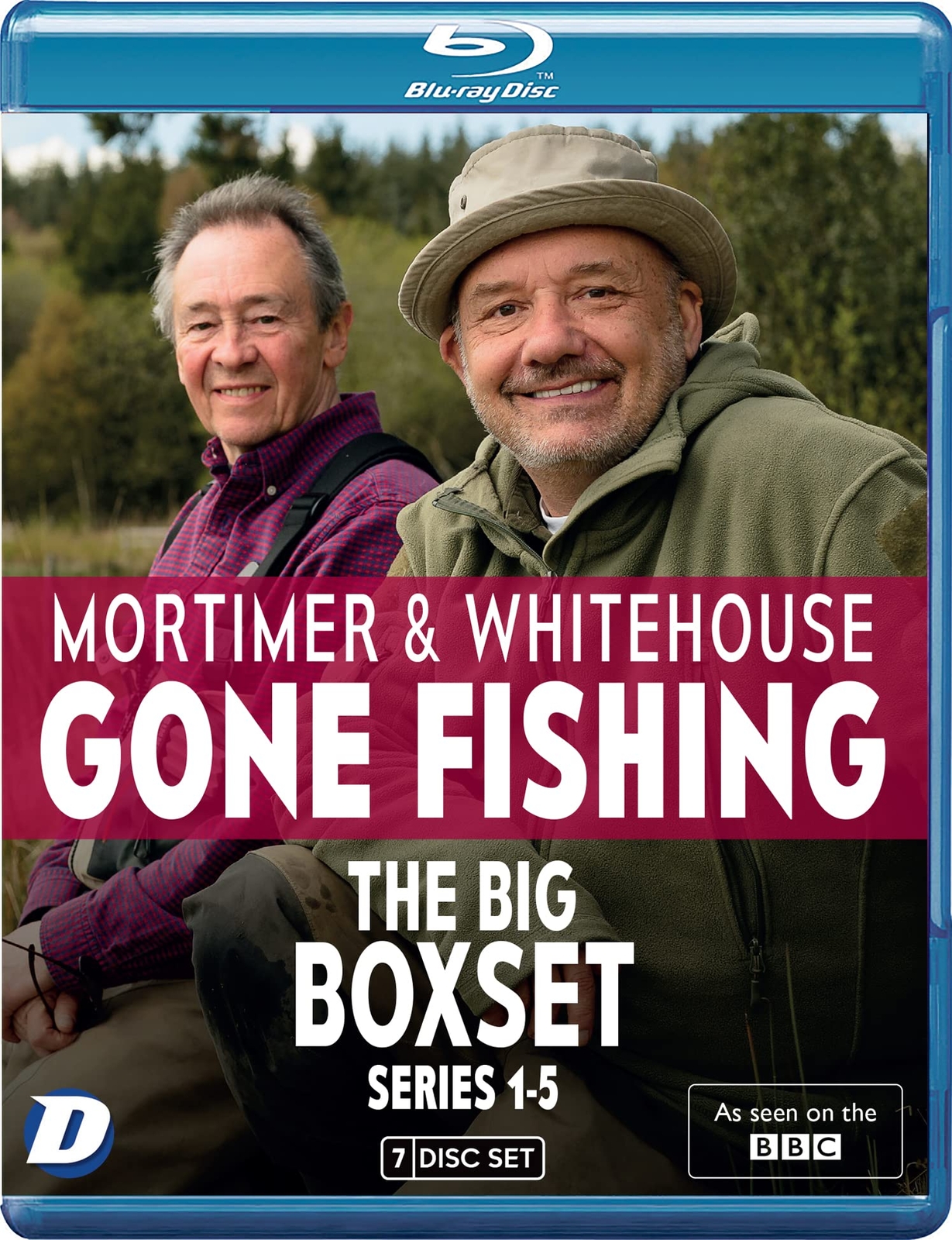 Mortimer & Whitehouse: Gone Fishing - Series 1/2/3/4/5 Boxset (Blu-ray)