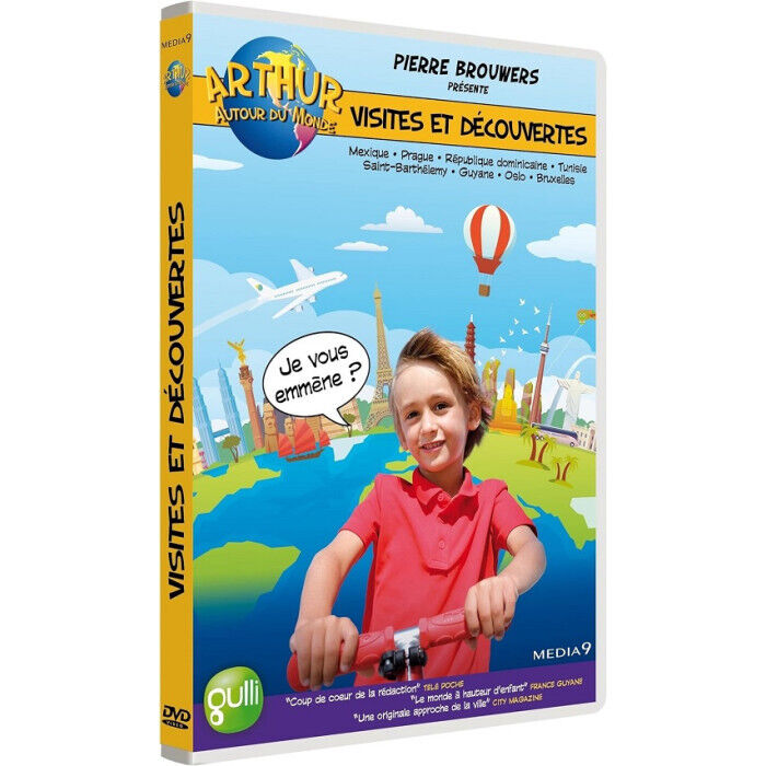 Arthur Intorno Del Monde Visita E Scoperta DVD Nuova