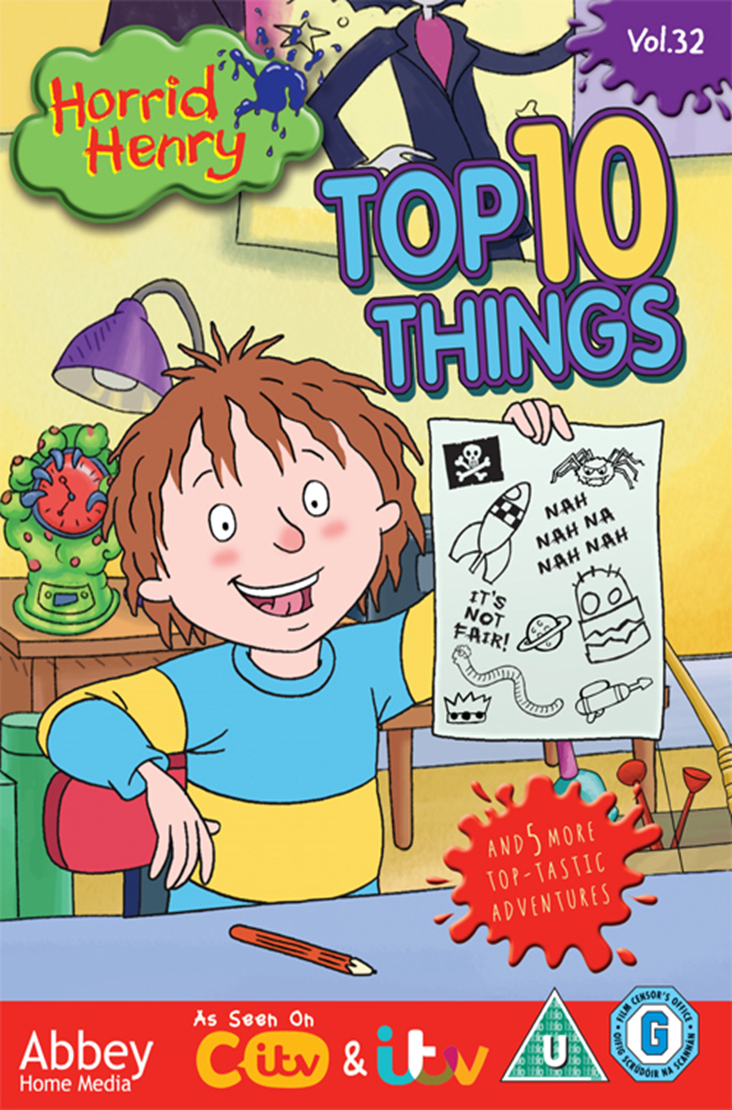 Horrid Henry: Top Ten Things (DVD)