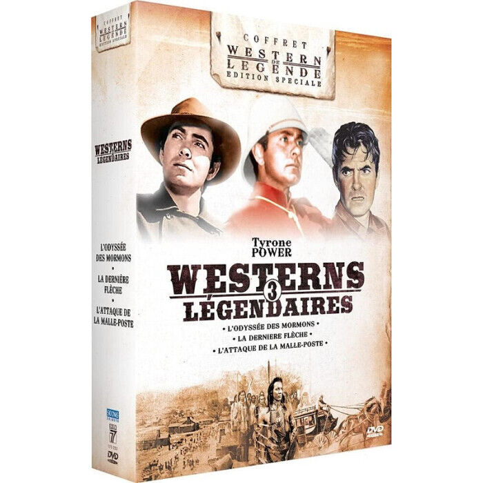 Tyrone Power Volume 3 Film Western Leggendario Cofanetto DVD Nuova