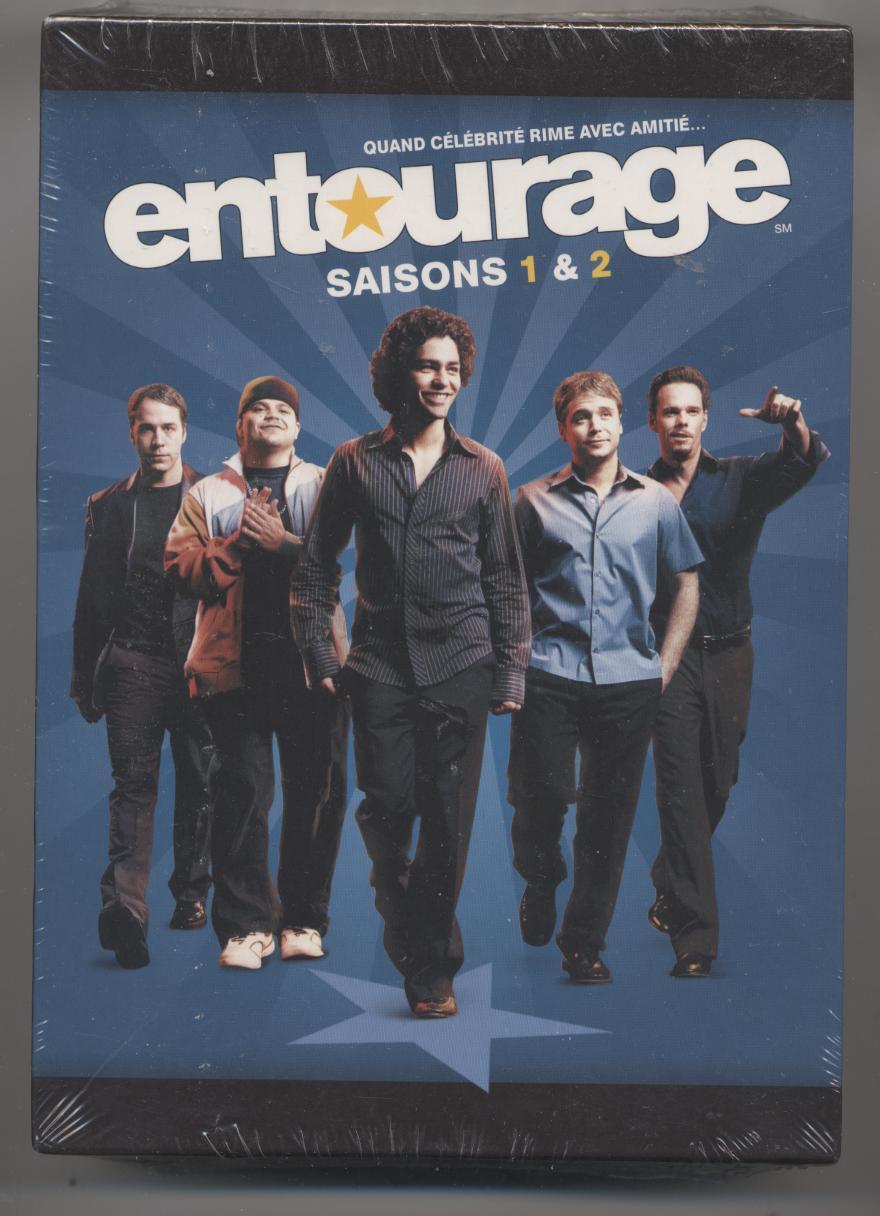 Nuova DVD Entourage Integral Stagione 1 & 2 IN Blister Serie TV Celeb Amicizia