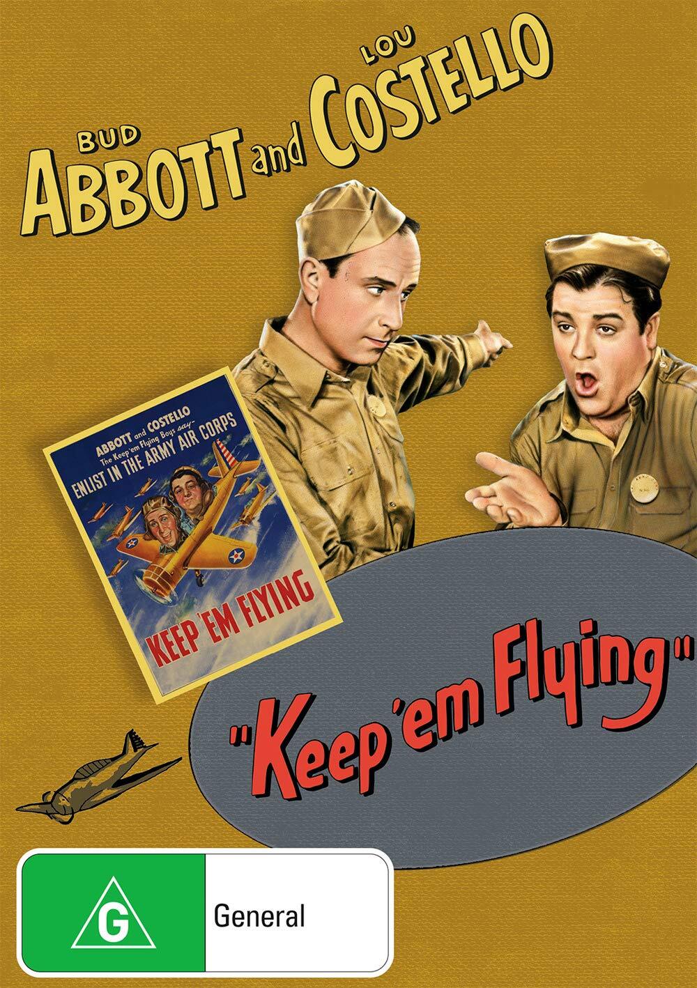 Keep 'Em Flying (DVD) Bud Abbott Lou Costello Martha Raye Carol Bruce