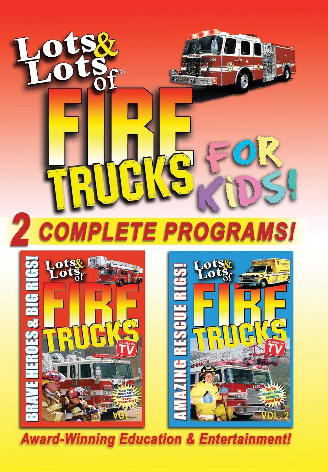 Lots & Lots of Firetrucks 2 Program Set (DVD)
