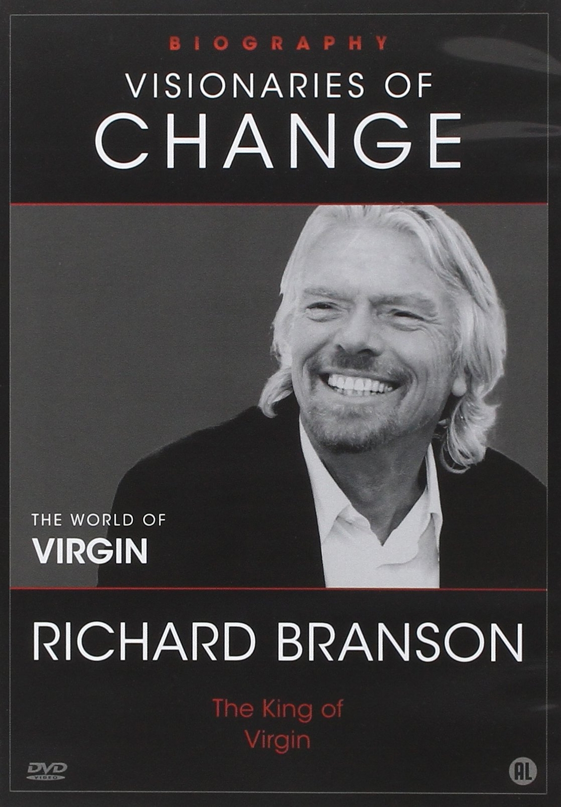 DOCUMENTARY Visionairies of change - Richard Branson DVD NUOVO