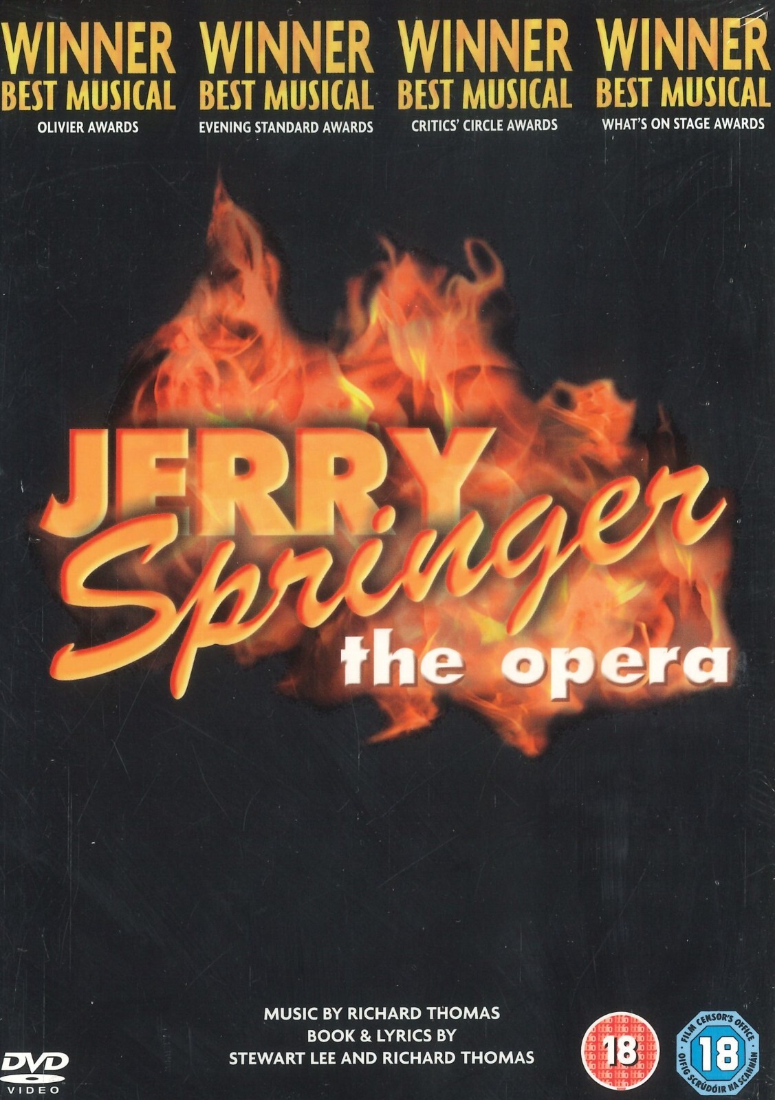 Jerry Springer: The Opera (2005) Nuovo Sigillato DVD, David Soul, David Bedella