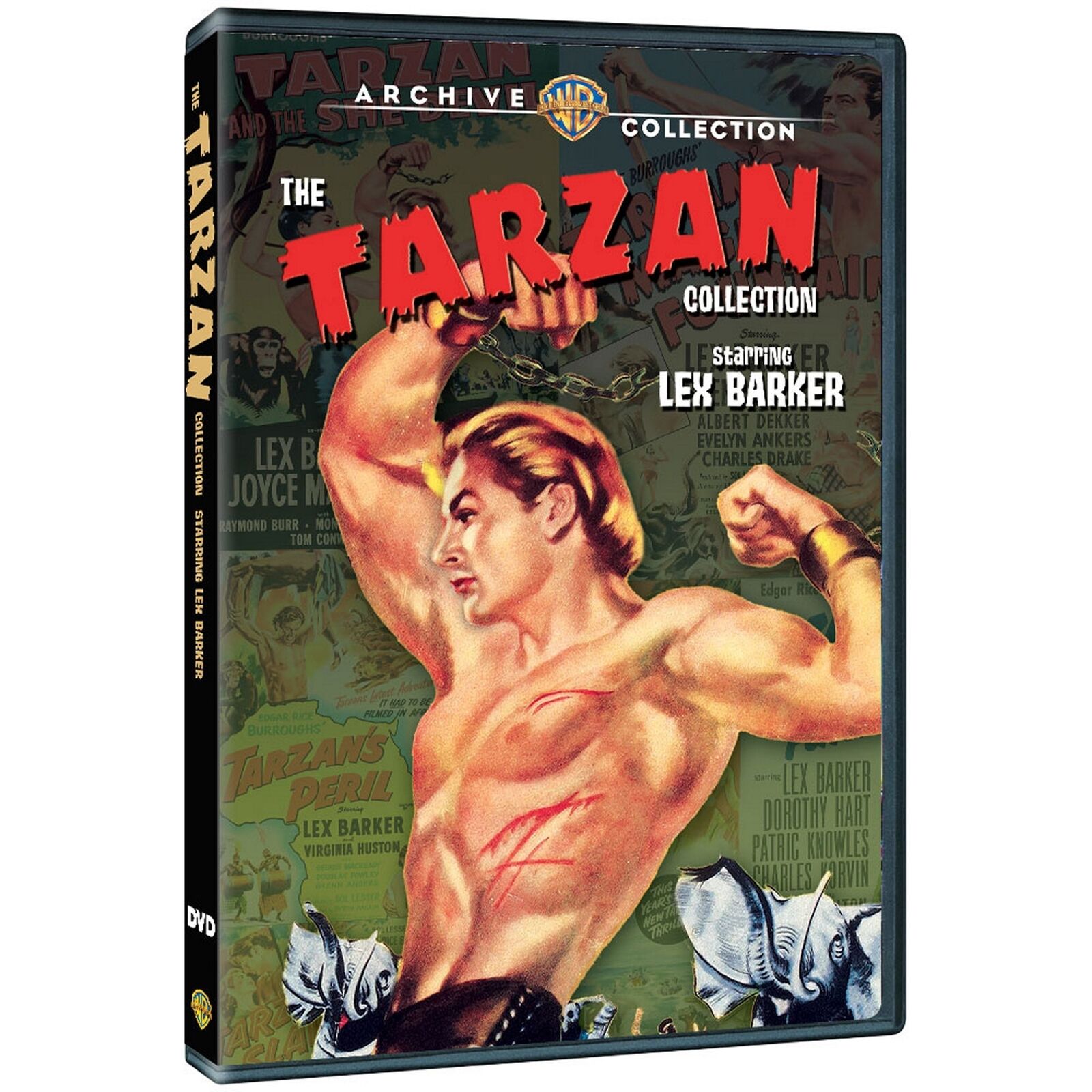 The Tarzan Collection Starring Lex Barker (DVD) Lex Barker