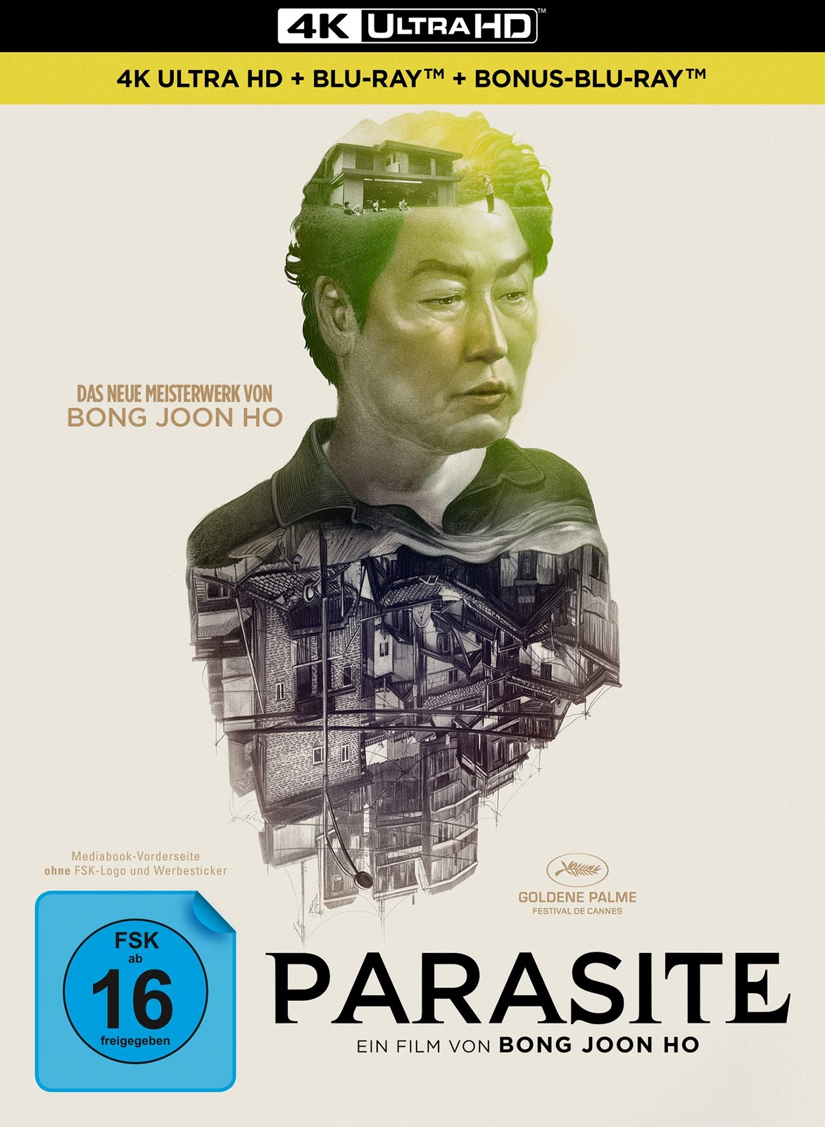 Parasite (Mediabook B, 4K Ultra-HD, Blu-ray, Bonus-Blu-ray) (4K UHD Blu-ray) Jo