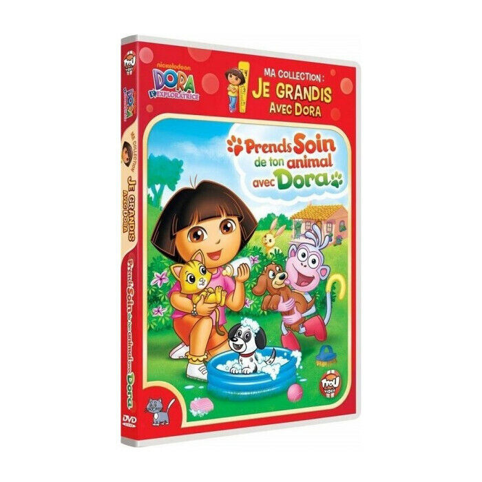 Dora Prendere Cura Di Tono Animale Con Dora DVD Nuova