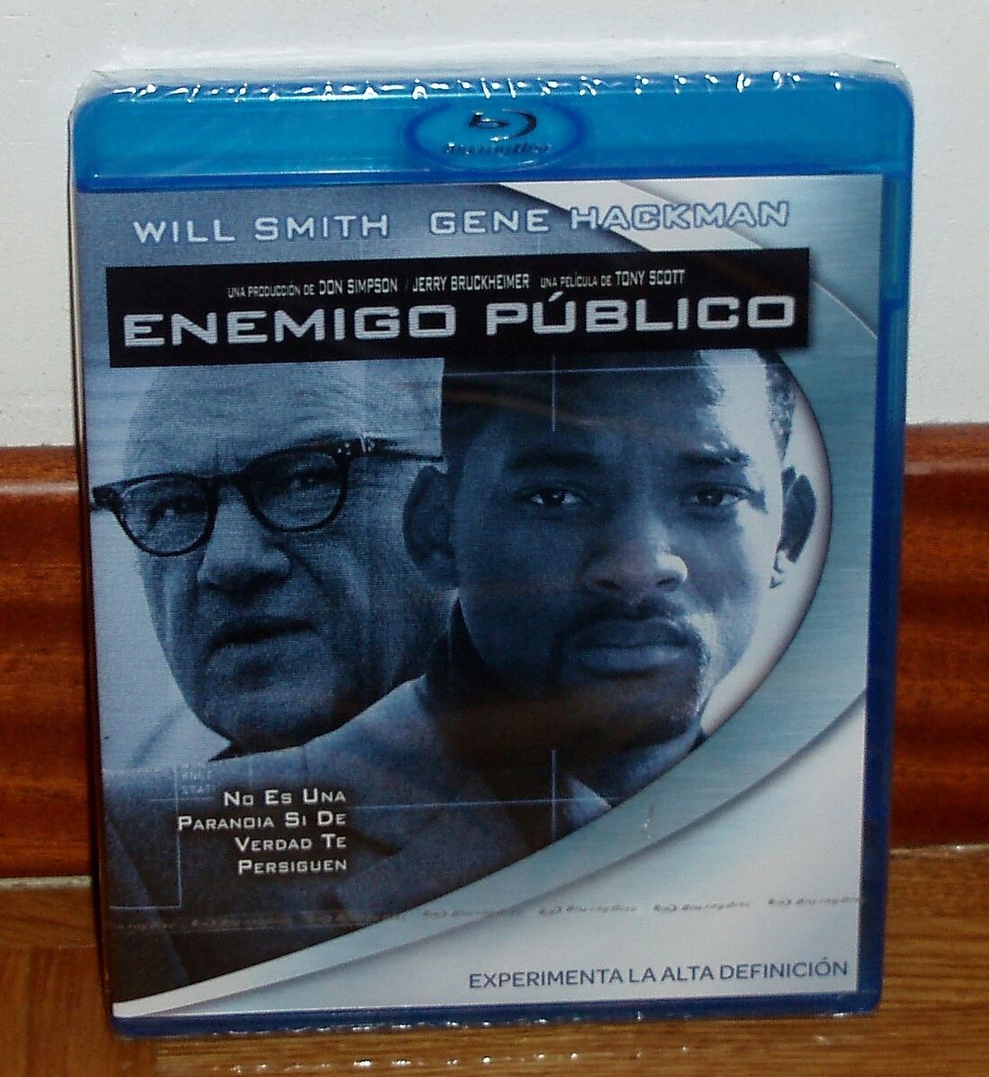 Enemy Publico-Blu-Ray-Nuevo-Precintado-Will Smith-Gene Hackman-Action-Thriller
