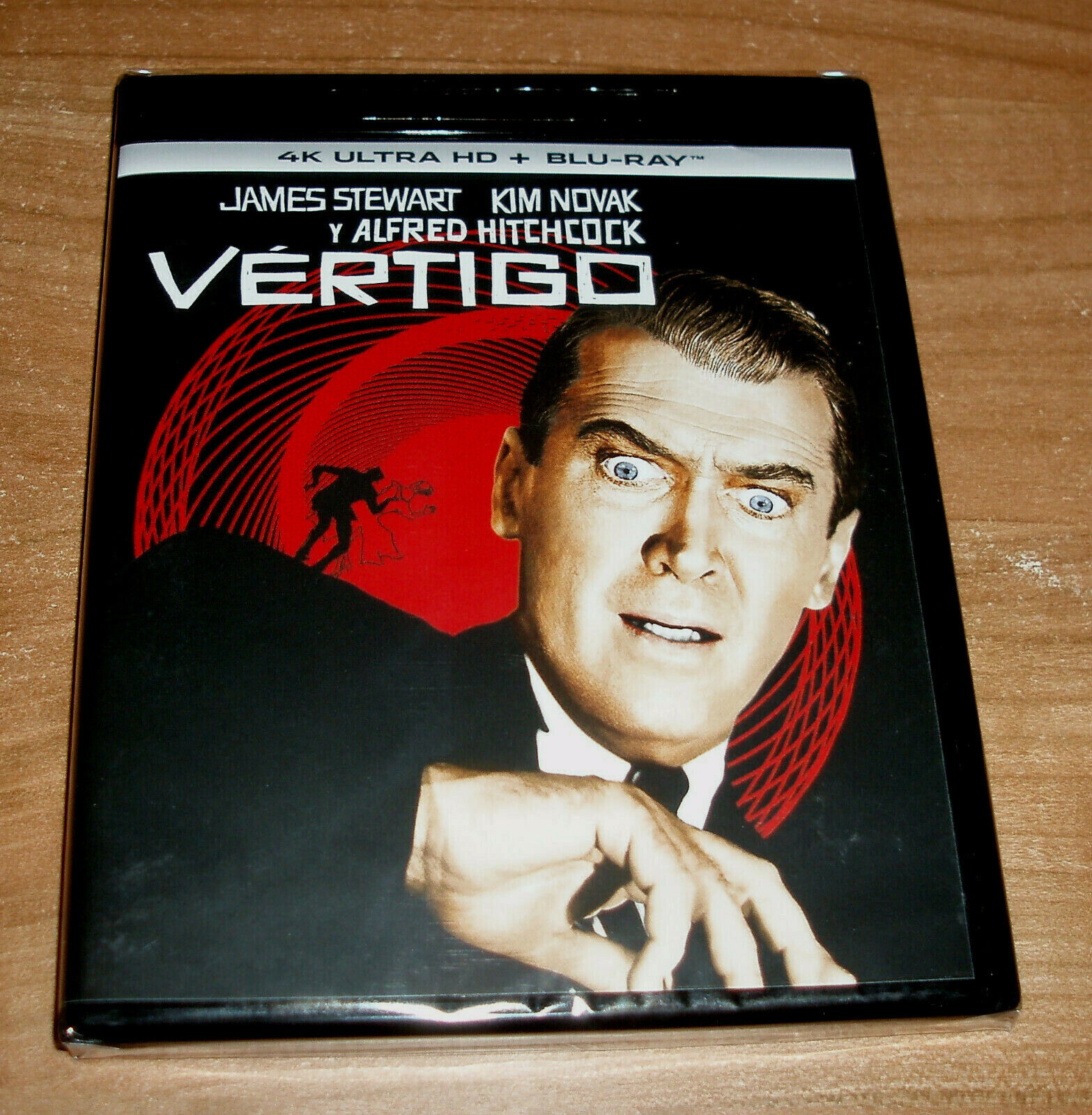 Vertigo 4K UHD+ Blu-Ray Nuovo Sigillato Thriller (Senza Aprire) R2